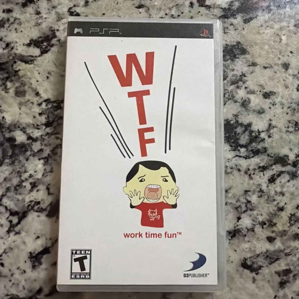 WTF: Work Time Fun (Sony PSP, 2006) no manual